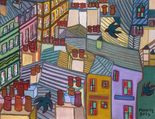 les toits de Paris
