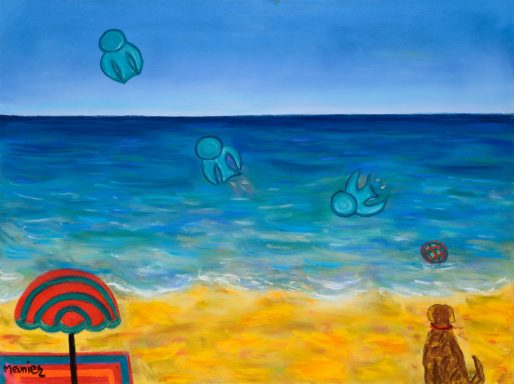 Gaïa à la plage