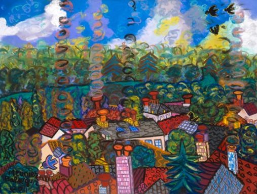 La Roche Guyon, le village en bord de Seine

